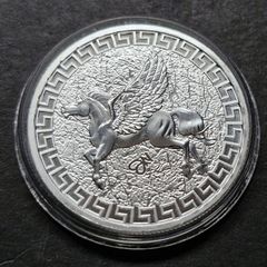 2023 1 Oz .999 Silver St Helena 1 Dollar Pegasus Queen Elizabeth Coin