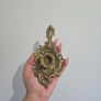 Vintage Brass Chamberstick Handled Candle Holder Image 4