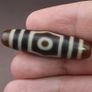 Antique Hiamlayan Tibetan 3 Eyes Agate Dzi Bead Amulet Pendant Image 7