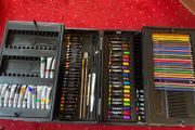 Art supplies as seen
