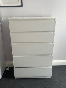 IKEA White chest of drawers