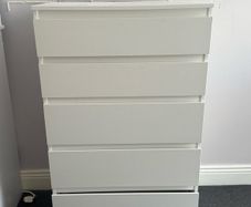 IKEA White chest of drawers