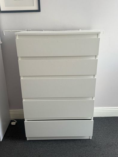 IKEA White chest of drawers