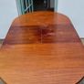 vintage style mahogany extendable dining table Image 5