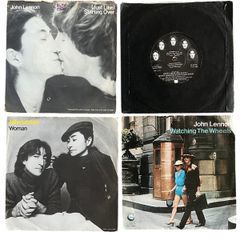 4x John Lennon / Plastic Ono Band 7" Singles