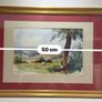 Leslie Nesbitt signed original watercolour - "La Vue vers le Nord", framed Image 2