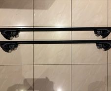 Thule Squarebar Evo Roof Bars For Volkswagen Polo Hatchback
