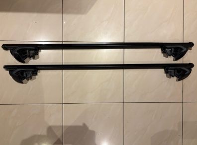 Thule Squarebar Evo Roof Bars For Volkswagen Polo Hatchback