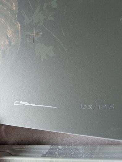 Metal Gear Solid Snake Eater Jake Kontou Gold Varnish Variant Screen Print (Signed)