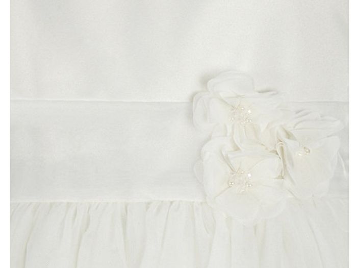 Flower girl dress ivory size 2 year old