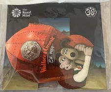 2019 sealed Wallace and Gromit Coin