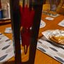 Crystal Vase - Dusk in Black and Red cut and polished. Created in the Czech Republic by Pavel Havelka. Image 4