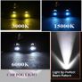 H8 H7 H11 9005 HB3 9006 HB4 Car LED Canbus Powerful Fog Light Bulbs 3000K 6000K 8000K 100W 12V Lens Fog Lamp Bulb White Ice Blue Yellow Image 2