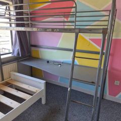Free Single Loft Bed (taker will need to dismantle)