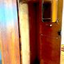 Mid-century art deco wooden wardrobe Image 3