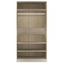 Wardrobe Sonoma Oak 100x50x200 cm Chipboard Image 4