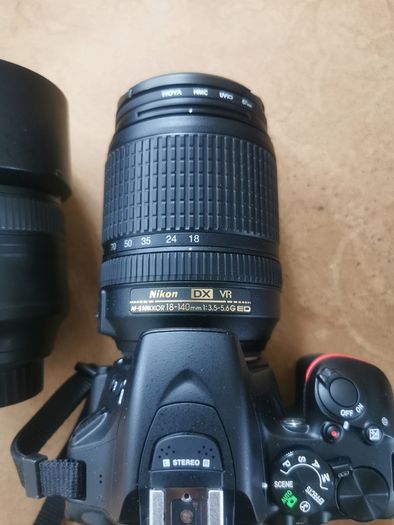 Nikon D5300 DSLR Camera Bundle 2 Nikon Lenses Accessories