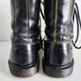 Dr Martens 10 eye 1490 black vintage england ankle boots UK3 EU36 US5 Image 9