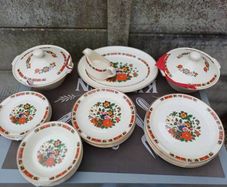 1970s Carrigdhoun Pottery Dinner Set