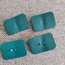 Old Irish threepence coins badges harp side out  x 4 with solid closure and fitting with FREE STANDARD POSTAGE INCLUDED Image 6