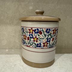 Nicholas Mosse Cookie Jar Wildflower Pattern but retired design