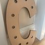Wooden letter C Image 2