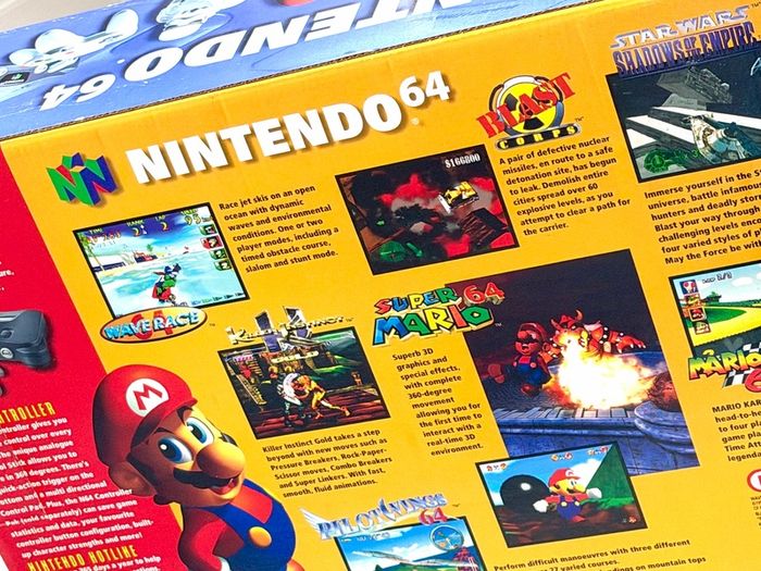 Nintendo N64 Console - Boxed and Beautiful