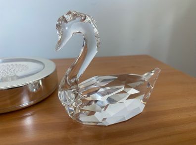 Swarovski Swan Crystal Figurine Paperweight