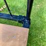 Antique Edwardian four poster iron Single beds x 2 available, with mattress Image 7