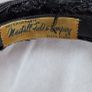Vintage 1950's Marshall Field & Company black bow and beads headband - Collectable Image 5