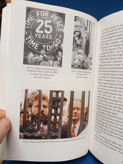 Signed Gerry Adams - Hope and History