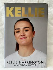 SIGNED Kellie Harrington Kellie First Edition HB Roddy Doyle Double Olympic Champion