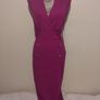 Girl in Mind Melody Military Style Occasion Dress, Orchid NEW WITH TAGS Image 3