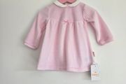 6m, Brand-New Babybol Pink Soft Baby Dress