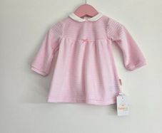 6m, Brand-New Babybol Pink Soft Baby Dress