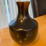 Black and Gold Mid-Century Vase Image 2