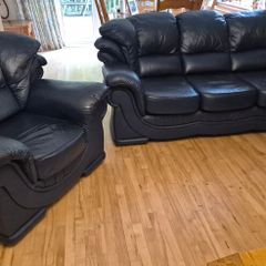 leather couch