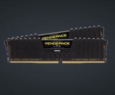Vengeance Lpx 64gb (2 X 32gb) Ddr4 Dram Up To 3200mhz C16 Memory Kit - Black