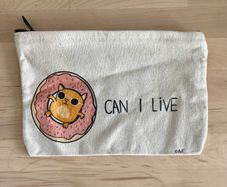 Can I Live Zipper Pouch