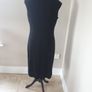 Brand new Esprit black wrap effect dress Image 3