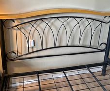 Gorgeous Extremely Sturdy 5Ft Black Metal King Size Bed Frame - Can Deliver