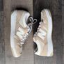 New Balance 480 Trainers UK 8 Beige Cream Suede Leather Retro Casual Sneakers Image 8