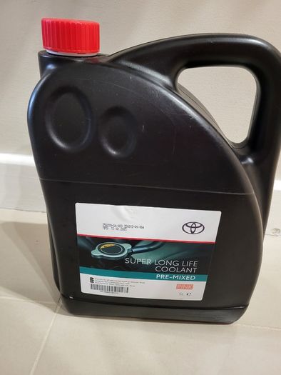 Toyota Super LLC pink coolant