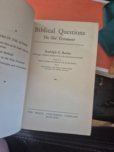 Biblical questions by Rev Rudolph Bandas