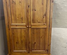 Wardrobe, drawers, locker, bed