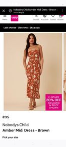nobody's child dress