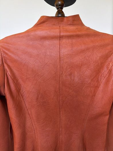 Cigno Nero Genuine Leather Jacket in Tan  UK 10 / EU 38