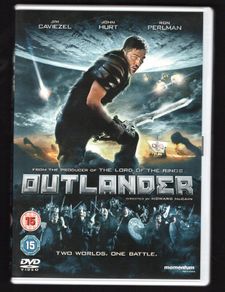 Outlander DVD Movie. Staring Jim Caviezel, John Hury & Ron Perlman