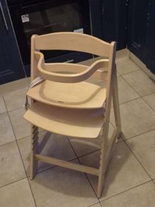 wooden highchair
