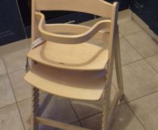 wooden highchair